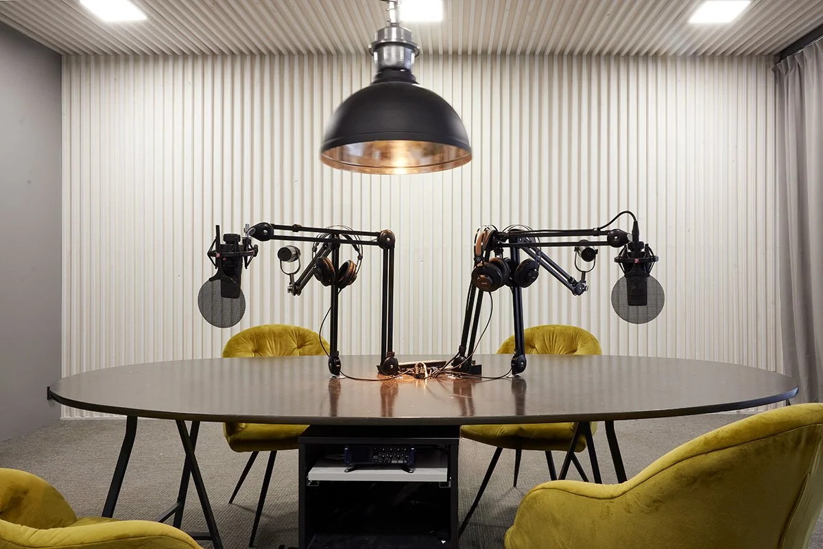 Poddstudion, voiceover